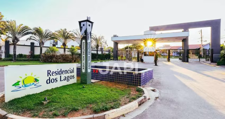 Terreno en condomínio para venda em residencial dos lagos de 850.00m²