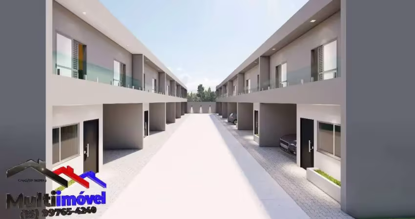 Casa de condomínio para venda em centro de 114.00m² com 3 quartos, 1 suite e 2 garagens