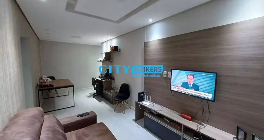 Apartamento para venda em centro de 57.00m² com 2 quartos e 2 garagens