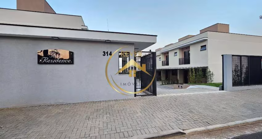 Casa de condomínio para venda em chácara primavera de 122.00m² com 3 quartos, 3 suites e 2 garagens