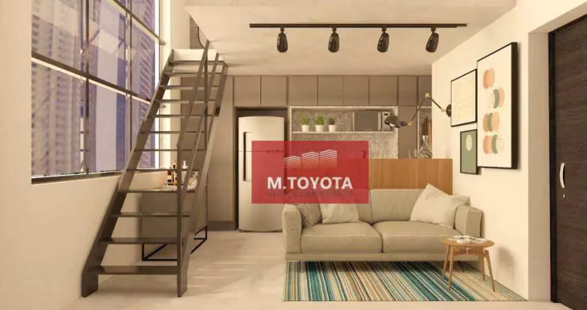 Loft para alugar em vila augusta de 25.00m² com 1 quarto