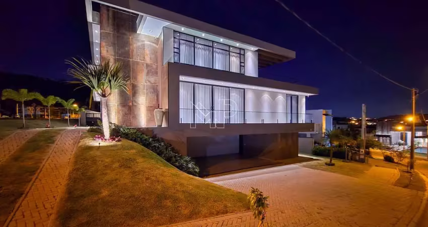 Casa de condomínio para venda em residencial ibi-aram ii - fase iia de 405.00m² com 4 quartos, 4 suites e 6 garagens