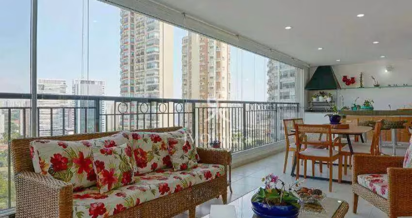Apartamento para venda em jardim fonte do morumbi de 247.00m² com 4 quartos, 4 suites e 4 garagens