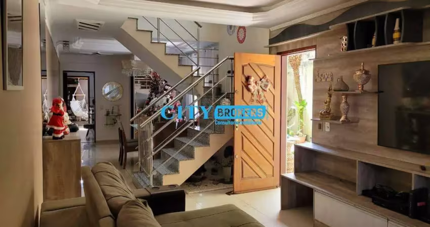 Sobrado para venda em jardim santa bárbara de 170.00m² com 3 quartos, 1 suite e 3 garagens
