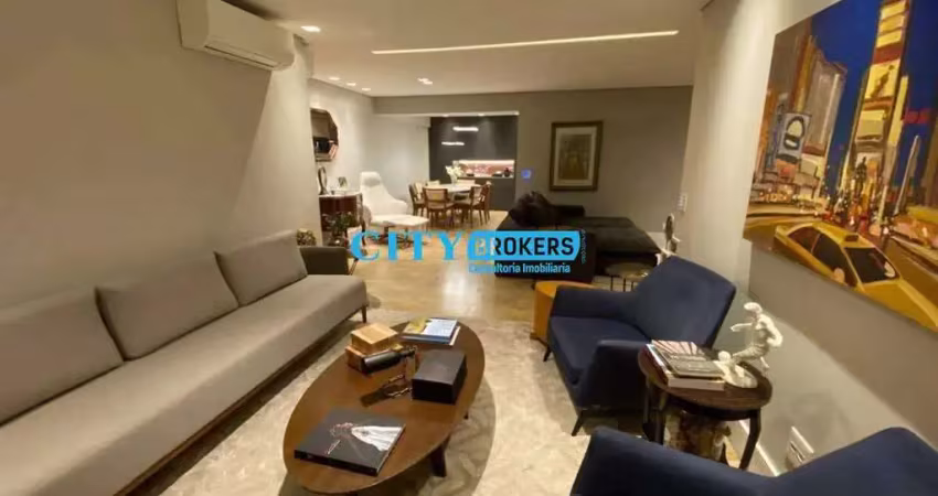 Apartamento para venda em indianópolis de 169.00m² com 4 quartos, 1 suite e 2 garagens