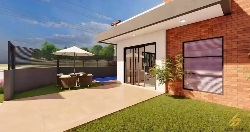 Casa para venda em guaratuba de 55.00m² com 2 quartos, 1 suite e 1 garagem
