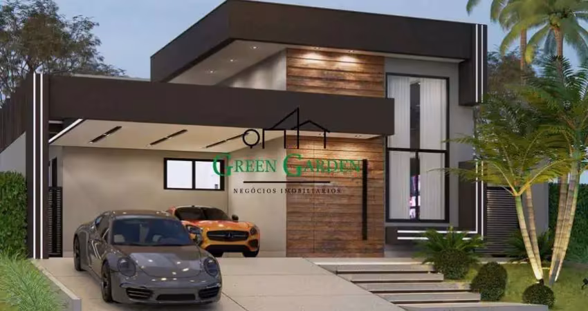 Casa para venda em residencial pecan de 174.18m² com 3 quartos, 3 suites e 2 garagens