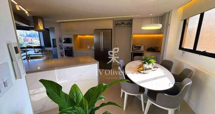 Apartamento para venda em jardim leonor (são paulo) de 215.00m² com 3 quartos, 3 suites e 4 garagens