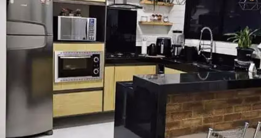 Casa de condomínio para venda em condomínio park real de 105.00m² com 2 quartos, 1 suite e 2 garagens