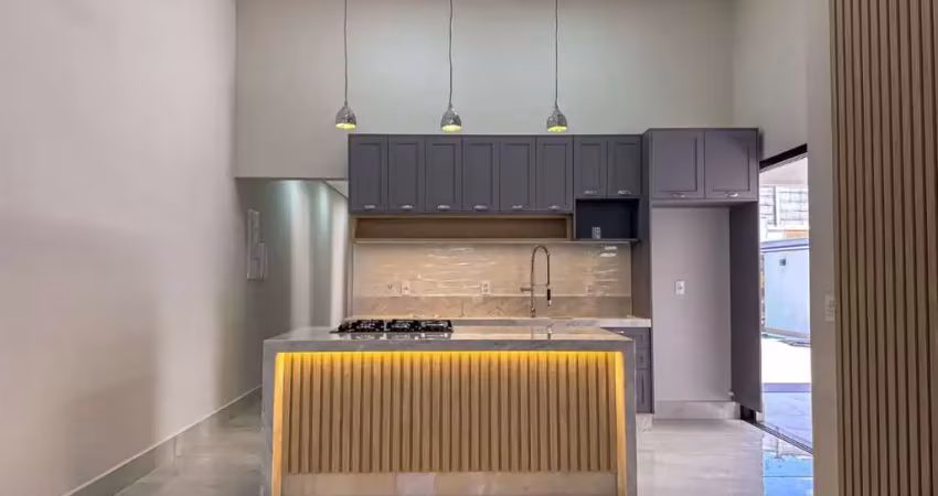 Casa de condomínio para venda em condomínio jardins di roma de 172.00m² com 3 quartos, 1 suite e 4 garagens