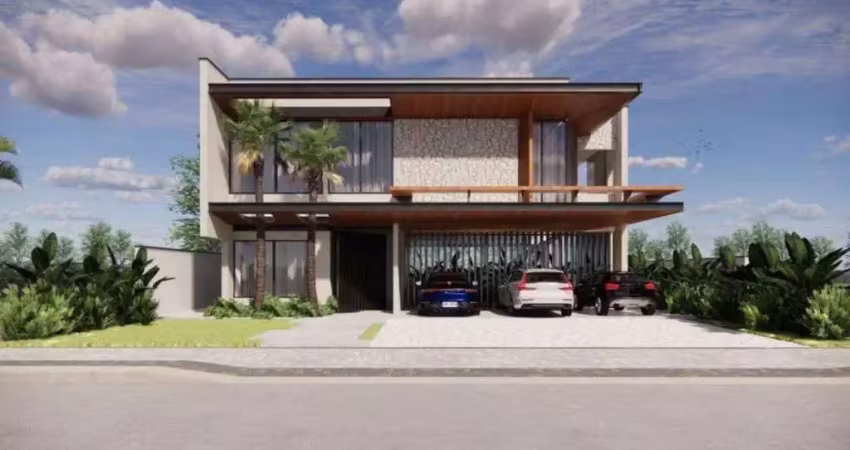 Casa de condomínio para venda em condomínio villa dos pinheiros de 390.00m² com 4 quartos, 4 suites e 6 garagens