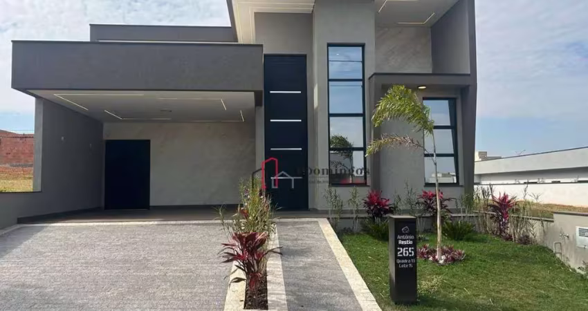 Casa de condomínio para venda em condomínio residencial jardim recanto das águas de 190.00m² com 3 quartos, 1 suite e 4 garagens