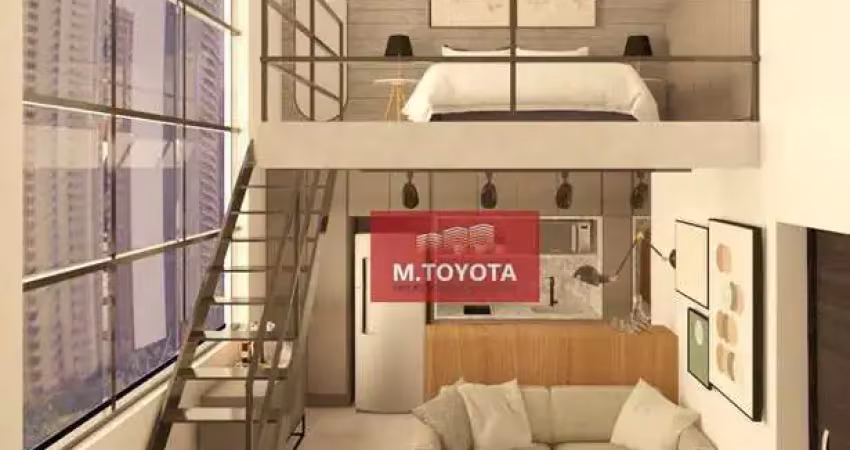 Loft para alugar em vila augusta de 45.00m² com 1 quarto