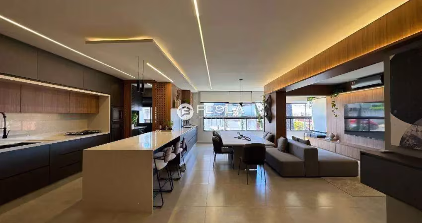 Apartamento para venda em vila frezzarim de 123.00m² com 3 quartos, 3 suites e 3 garagens