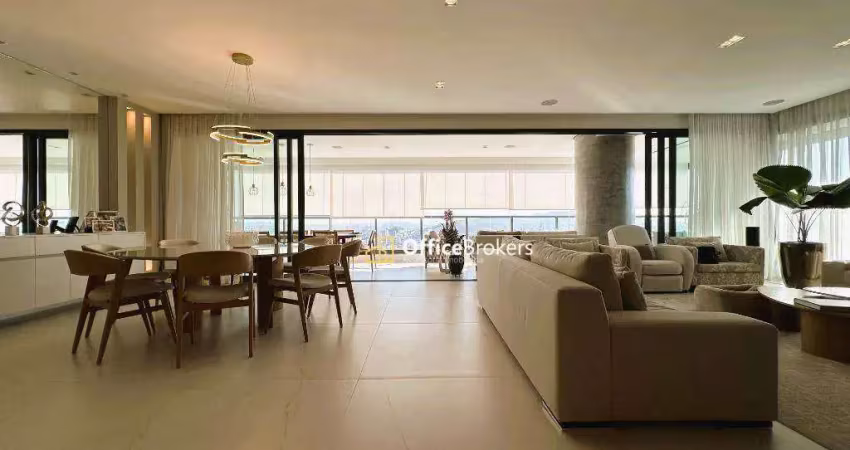 Apartamento para venda em edifício canvas de 344.00m² com 4 quartos, 4 suites e 4 garagens