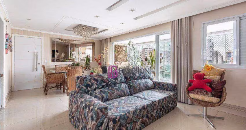 Apartamento para venda em vila romana de 120.00m² com 3 quartos, 3 suites e 2 garagens