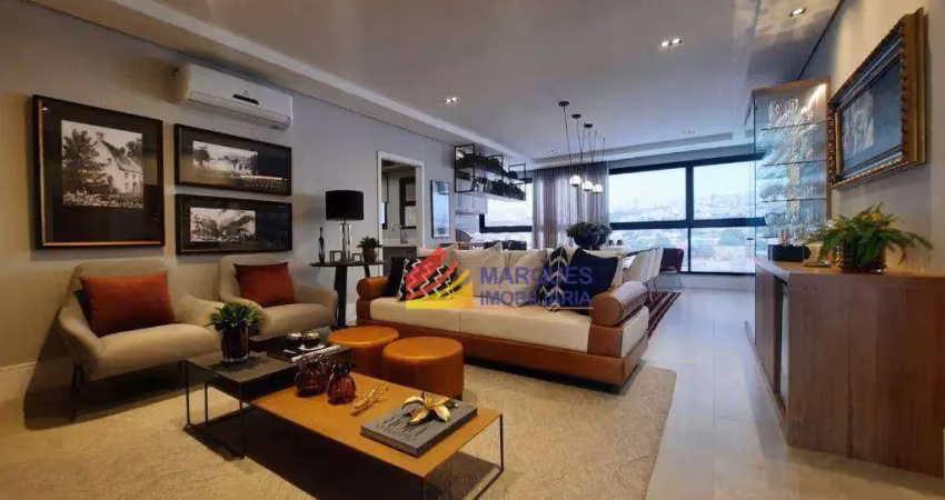 Apartamento para venda em reserva luiza tomaselli de 155.00m² com 3 quartos, 3 suites e 2 garagens