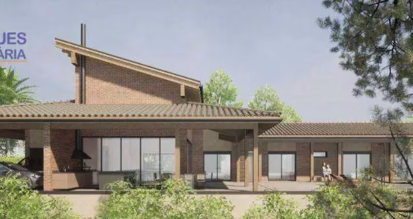 Chácara para venda em terras de itaici de 417.00m² com 4 quartos, 4 suites e 4 garagens