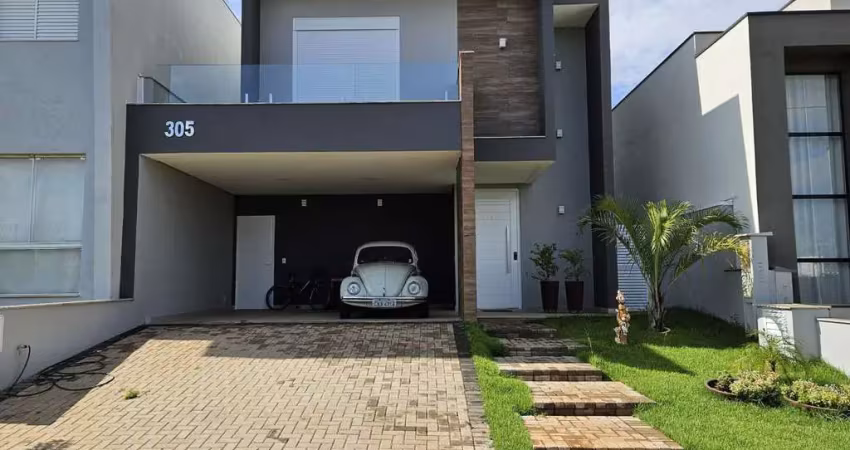 Sobrado para venda em residencial club portinari de 203.00m² com 3 quartos, 3 suites e 4 garagens