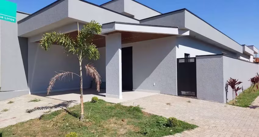 Casa de condomínio para venda em residencial jardim dos lírios de 128.00m² com 3 quartos, 3 suites e 4 garagens