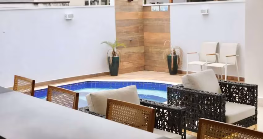 Sobrado para venda em residencial real park sumaré de 215.00m² com 3 quartos, 3 suites e 4 garagens