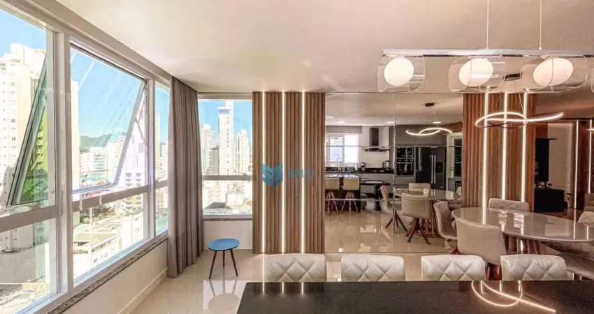 Apartamento para venda em centro de 151.00m² com 4 quartos, 4 suites e 2 garagens