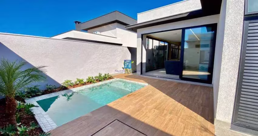 Casa de condomínio para venda em loteamento terras de florença de 178.00m² com 3 quartos, 3 suites e 4 garagens