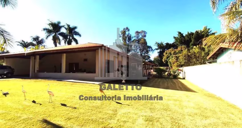 Chácara para venda em loteamento chácaras vale das garças de 1800.00m² com 3 quartos, 1 suite e 6 garagens