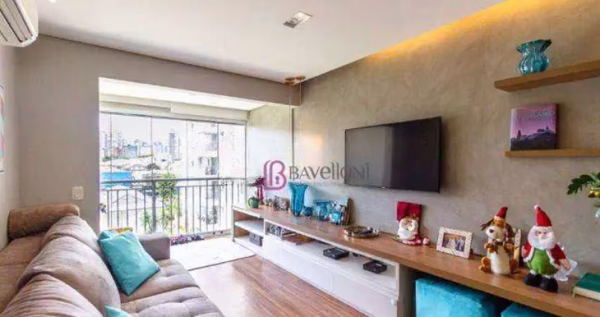 Apartamento para venda em pompeia de 77.00m² com 3 quartos, 1 suite e 2 garagens
