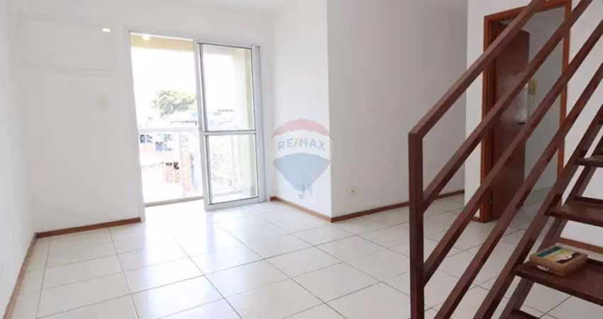 Cobertura para alugar em pechincha de 115.00m² com 3 quartos, 1 suite e 1 garagem