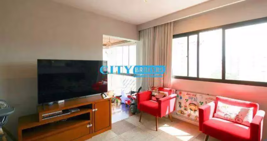 Apartamento para venda em indianópolis de 90.00m² com 3 quartos, 1 suite e 2 garagens