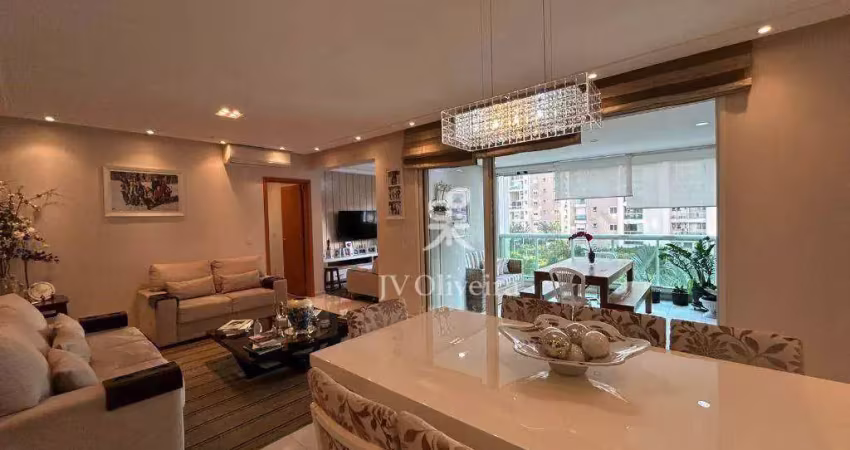 Apartamento para alugar em tamboré de 156.00m² com 3 quartos, 3 suites e 2 garagens