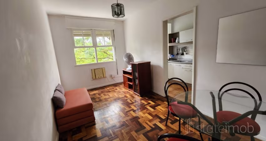 Apartamento semi mobiliado 2 dorm Sto Antônio
