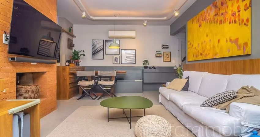 Apto 2 dorm 2 vagas no Petrópolis