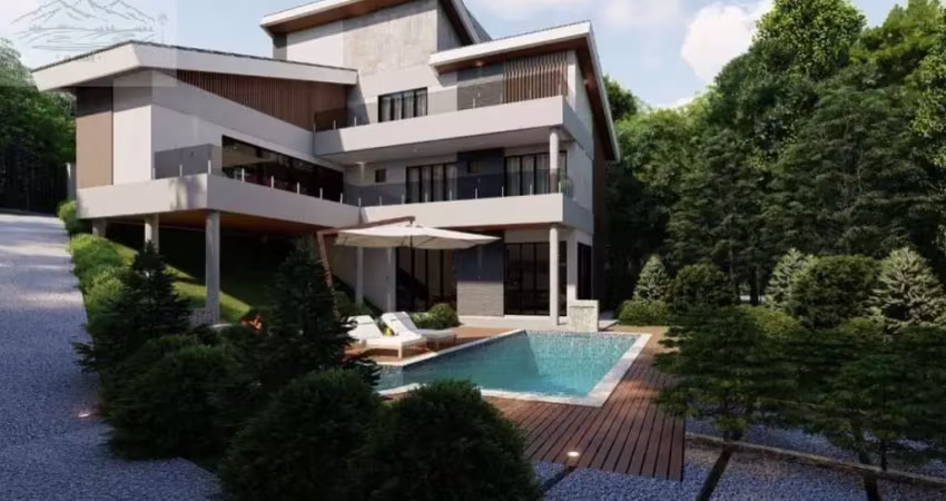 Terreno em condomínio à venda na serra da cantareira, com projeto aprovado - desmatado- 1.930,00 m² de área
