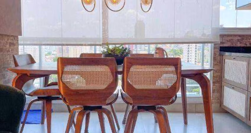 Apartamento para venda na Vila Paiva, com 3 Quartos, 81 m², 2 vagas, por R$ 1.490.000,00. Totalmente mobiliado e finamente decorado!