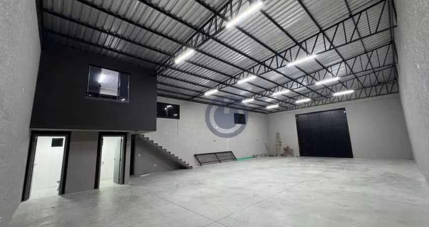 Barracão, 247 m² - venda por r$ 750.000 ou aluguel por r$ 5.400/mês - jardim guarani - piraquara/pr