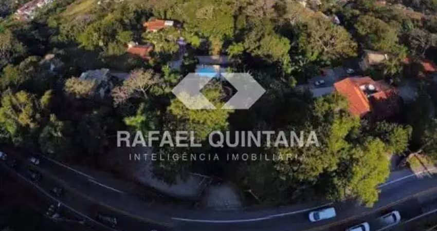 Terreno à venda com 4048m² e belíssima vista, lagoa da conceição, florianópolis - sc