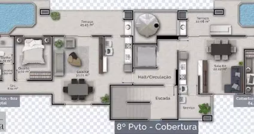 Venda: apartamentos 2 quartos sendo 1 suíte à venda,  34m² à 67m² privativos, carvoeira - florianópolis - sc