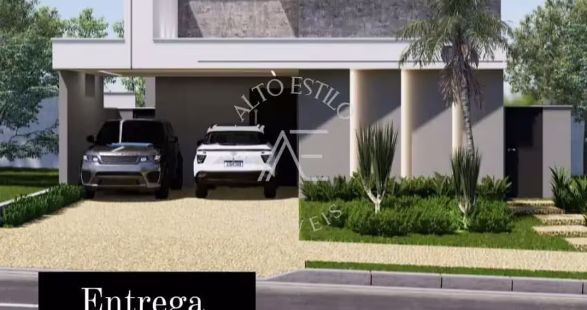 Casa de condomínio para venda em condomínio aroeira de 165.00m² com 3 quartos, 3 suites e 4 garagens