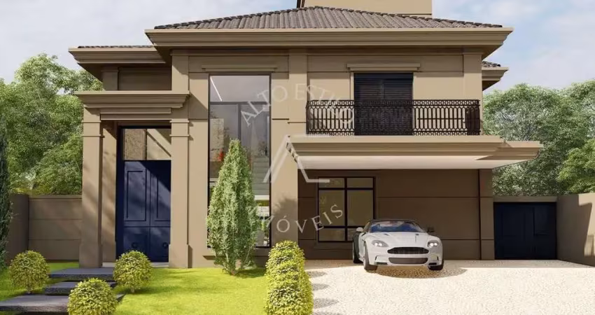 Sobrado para venda em bonfim paulista de 335.00m² com 3 quartos, 3 suites e 4 garagens
