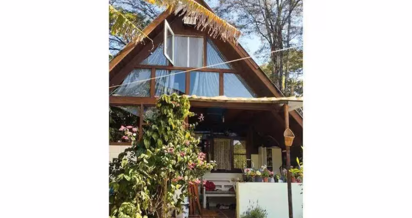 Chalé com 1 dormitório à venda, 401 m² por r$ 247.000 - rio abaixo - atibaia/sp