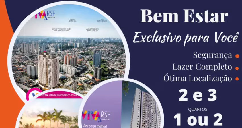 APARTAMENTOS 2 E 3 DORMITÓRIOS NO JAGUARIBE EM OSASCO