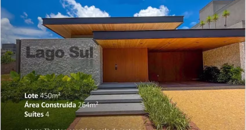 Casa em condomínio fechado com 4 quartos à venda na Avenida Irineu Bastos, 1-00, Residencial Lago Sul, Bauru