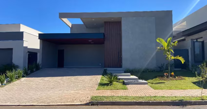 Residência térrea nova no condomínio residencial tamboré bauru