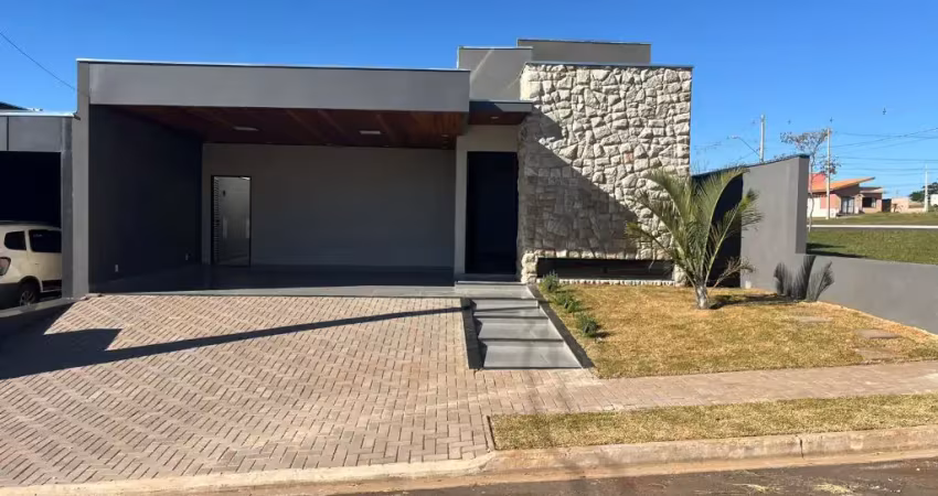 Residência térrea localizada no condomínio residencial ávila piratininga