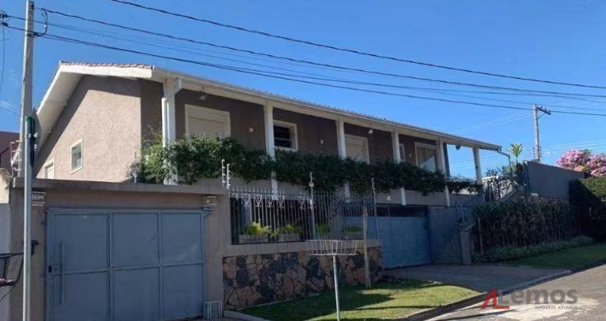 Casa com 5 dormitórios à venda de 280 m² no Jardim Paulista em Atibaia/SP - CA0444