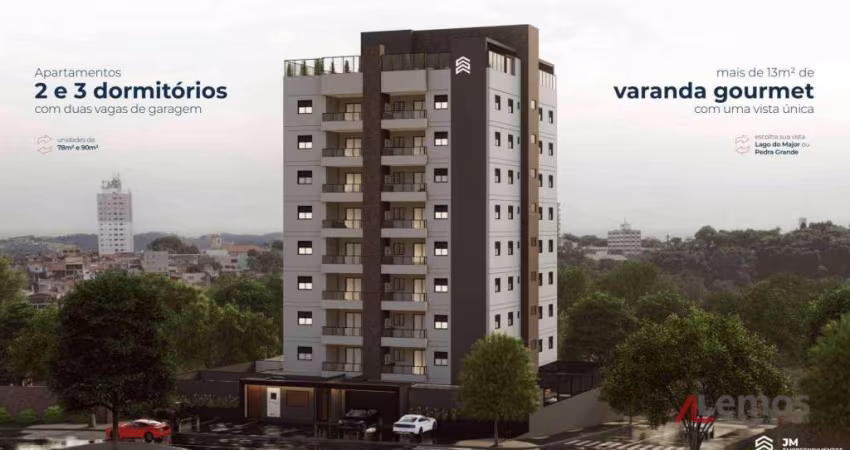 Apartamento com 2 ou 3 dormitórios à venda, à partir de R$700.350 (à vista) no Unique Residence no Vila Gardênia em Atibaia/SP - AP0835