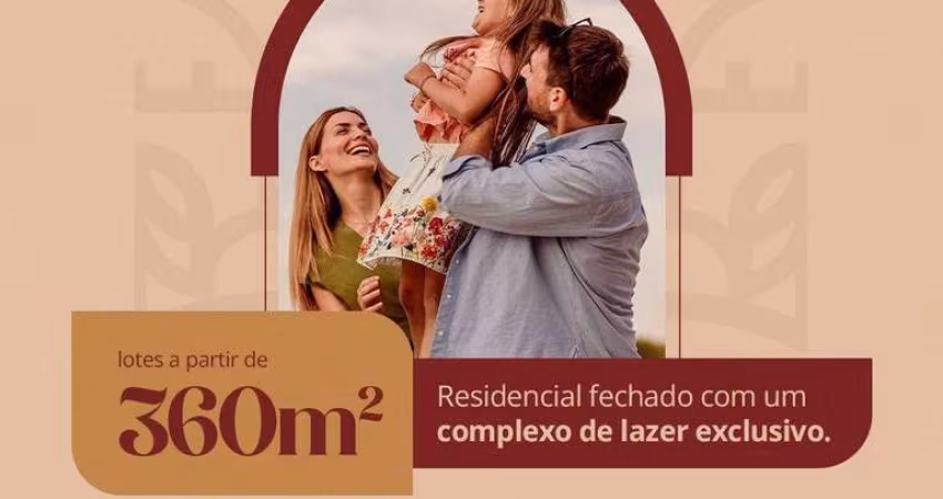 Terrenos à venda, à partir de 360m²  no Residencial Brumana em Atibaia/SP - TE2578