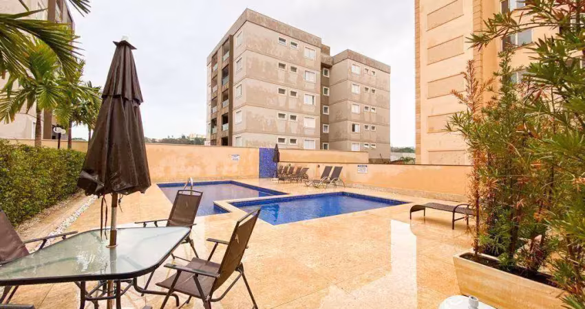 Apartamento com 2 dormitórios à venda, no atibaia jardim - atibaia/sp